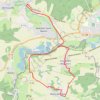 Trace GPS Bézu-Saint-Eloi,VTT 18 KM Boury cote blanche courcelles, itinéraire, parcours