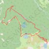 Trace GPS Rando lac de Crop depuis le pré Marcel, itinéraire, parcours