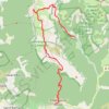 Trace GPS Archiane Chatillon par le Glandasse, itinéraire, parcours