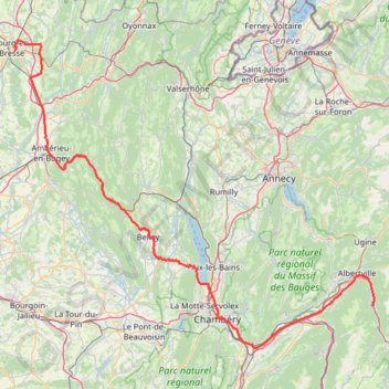 Trace GPS stage-18-parcours, itinéraire, parcours