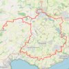 Trace GPS Carte de France à Ploumoguer, itinéraire, parcours