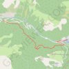 Trace GPS Lac des Mesches - Saint Dalmas de Tende, itinéraire, parcours