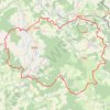 Trace GPS Tour aux Marches de Meuse (Meuse) (2021), itinéraire, parcours