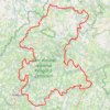 Trace GPS Parc Naturel Périgord-Limousin-Hte-Charente, itinéraire, parcours