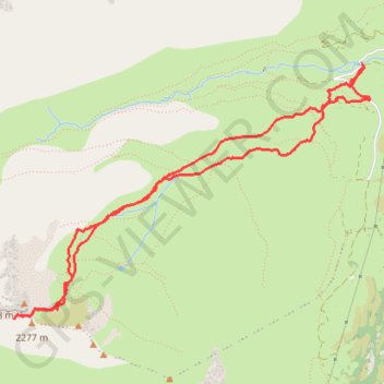 Trace GPS Col du Pourteillou, itinéraire, parcours