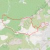 Trace GPS Mont Caume, itinéraire, parcours