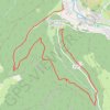 Trace GPS La Source Bleue - Vuillafans, itinéraire, parcours