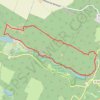 Trace GPS Cascades et roches des Vaux de Cernay, itinéraire, parcours