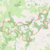 Trace GPS Balade à Saint-Amand-Magnazeix, itinéraire, parcours