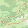 Trace GPS Le Puy Chavaroche - Mandailles-Saint-Julien, itinéraire, parcours