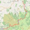 Trace GPS GR30 - Étape 1 - La Bourboule > Orcival, itinéraire, parcours