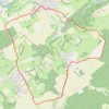 Trace GPS Km - 6941 BORLON (Durbuy) - Province du Luxembourg - Belgique, itinéraire, parcours