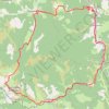 Trace GPS Autour de la forêt de Mercoire, itinéraire, parcours