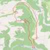 Trace GPS PLA 032 d - Le Plateau du Gris, itinéraire, parcours