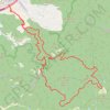 Trace GPS 2016-12-18 12:34:25, itinéraire, parcours