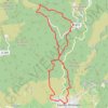 Trace GPS Le chemin du facteur et des moutons - Caunes, itinéraire, parcours