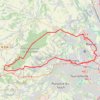 Trace GPS Dans l'Ouest Toulousain - Gers et Bouconne, itinéraire, parcours