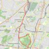 Trace GPS Coulée verte du Sud parisien et Parc de Sceaux, itinéraire, parcours