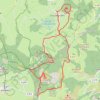 Trace GPS Mont Signon et Mont Mézenc, itinéraire, parcours