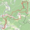 Trace GPS Bagimont et Les Dolimarts, itinéraire, parcours