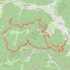 Trace GPS Guebwiller Saint Barnabe Judenhut Guebwiller, itinéraire, parcours