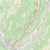 Trace GPS Une traversée de Chartreuse, itinéraire, parcours