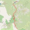 Trace GPS Palmarelle-Galeria, itinéraire, parcours
