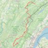 Trace GPS GTJ De Mouthe (Doubs) à Lélex (Ain), itinéraire, parcours