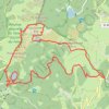Trace GPS Wettstein, Lac Vert, Crête, Forlet, Hautes-Huttes, Wettstein, itinéraire, parcours