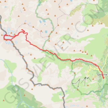 Trace GPS Traversée des Pyrénées - Étape 16, itinéraire, parcours