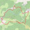 Trace GPS Haut-Languedoc-Agout-Cambon, itinéraire, parcours