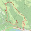 Trace GPS Le petit Merle, itinéraire, parcours