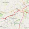 Trace GPS Le Val d'Airou et le vallon de la Douquette, itinéraire, parcours