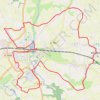 Trace GPS Audax 25 Rosporden, itinéraire, parcours