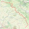 Trace GPS GR122 De Hannapes (Aisne) à Saint-Fergeux (Ardennes), itinéraire, parcours