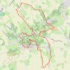 Trace GPS Autour du monastère - Godewaersvelde, itinéraire, parcours