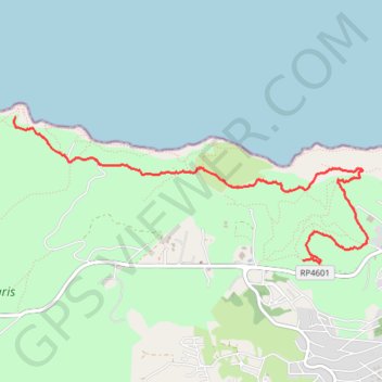Trace GPS TANGER-RMILATE-ROMAN ROAD-CAP SPARTEL, itinéraire, parcours