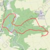 Trace GPS Nanteau sur Essonne matin, itinéraire, parcours