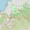 Trace GPS Mont Rose - Marseilleveyre, itinéraire, parcours