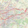 Trace GPS Ourcq - Meaux - Marne, itinéraire, parcours