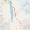 Trace GPS Barrage de Mauvoisin - Cabane Chanrion, itinéraire, parcours