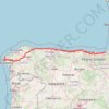 Trace GPS Camino del Norte, itinéraire, parcours