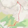 Trace GPS Lauzet - Col La Rousse, itinéraire, parcours