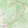 Trace GPS Isle-ventoux-isle, itinéraire, parcours