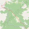 Trace GPS C2. Plateau d’Ez-Zguite - oued Guenour, itinéraire, parcours