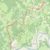 Trace GPS Puy Clavel - Cajarc, itinéraire, parcours