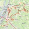 Trace GPS 55 km 2024 scouts, itinéraire, parcours