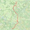 Trace GPS GR73 Randonnée de Chantemerle (Haute-Loire) à Fontaulière (Ardèche), itinéraire, parcours