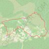 Trace GPS Sentier des Terres Rouges, itinéraire, parcours