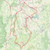 Trace GPS Tour des 4 lacs - Langres, itinéraire, parcours